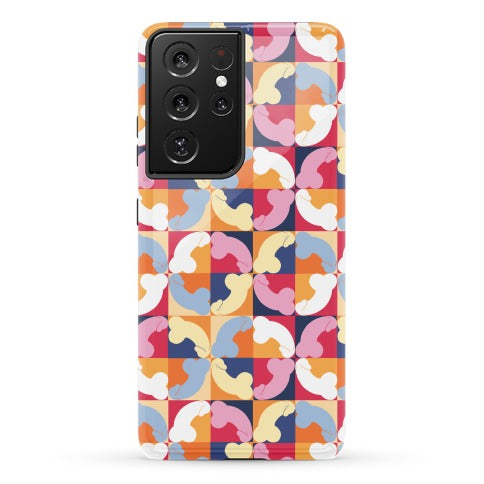 Penis Tile Pattern Phone Case